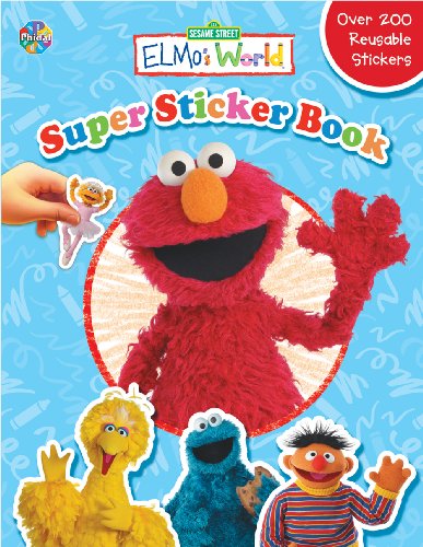 Elmo's World Super Sticker Book (Sesame Street)