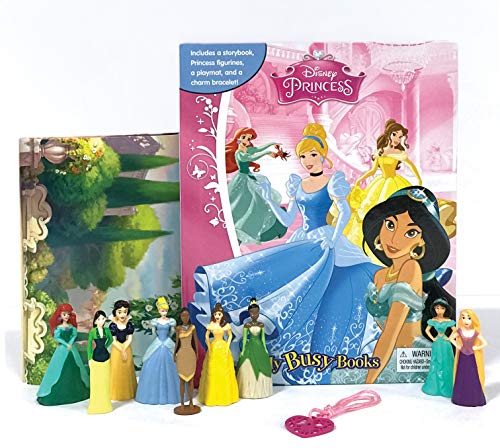 Book Cover Phidal - Disney Princess My Busy Book - 10 Figurines and a Playmat