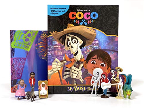 Book Cover Phidal - Disney/Pixar Coco My Busy Book -10 Figurines and a Playmat