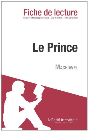 Le Prince de Machiavel (Fiche de lecture) (French Edition)