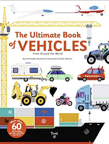 Book Cover The Ultimate Book of Vehicles: From Around the World (Ultimate Book, 1)