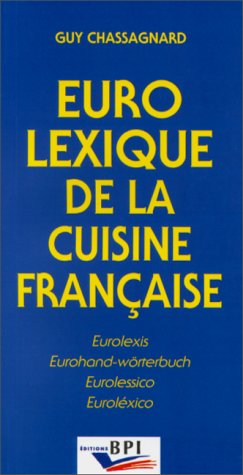 Eurolexique de la cuisine francaise