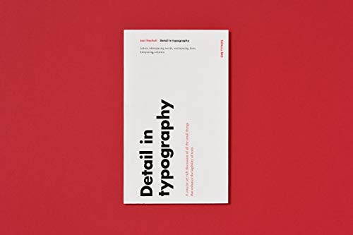 Book Cover Jost Hochuli: Detail In Typography (english Reprint)