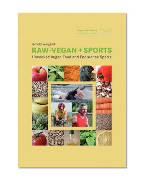 Book Cover Raw-Vegan + Sports