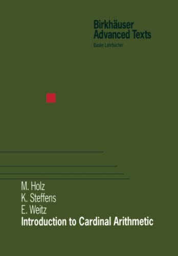 Introduction to Cardinal Arithmetic (Modern BirkhÃ¤user Classics)