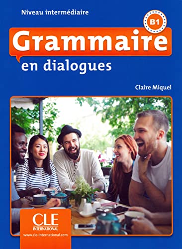 Book Cover Grammaire en dialogues. Niveau intermédiaire - 2ème édition. Schülerbuch + mp3-CD + Online