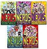 Nerds Series Collection Michael Buckley 5 Books Set (NERDS (National Espionage, Rescue, and Defense Society),M is for Mama's Boy,Attack of the Bullies, The Cheerleaders of Doom, The Villan Virus