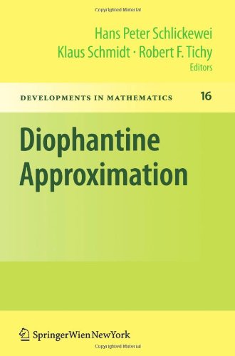 Diophantine Approximation: Festschrift for Wolfgang Schmidt (Developments in Mathematics) (English and French Edition)