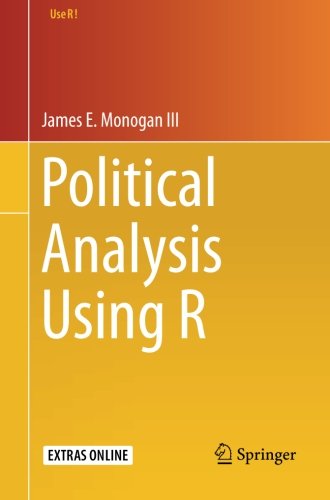 Book Cover Political Analysis Using R (Use R!)