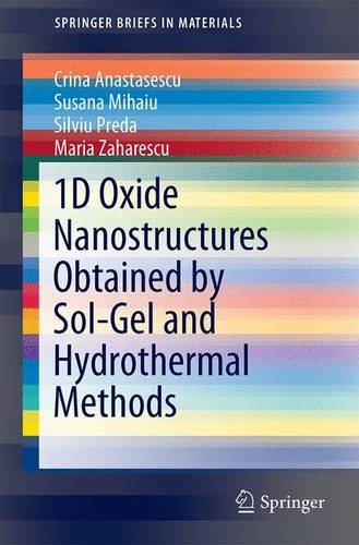1D Oxide Nanostructures Obtained by Sol-Gel and Hydrothermal Methods (SpringerBriefs in Materials)