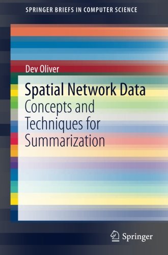 Spatial Network Data: Concepts and Techniques for Summarization (SpringerBriefs in Computer Science)