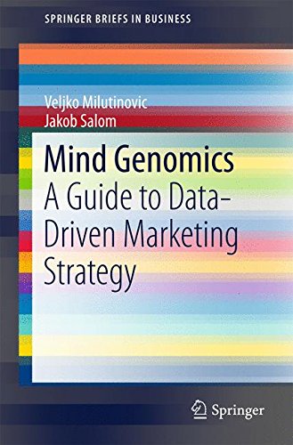 Mind Genomics: A Guide to Data-Driven Marketing Strategy (SpringerBriefs in Business)
