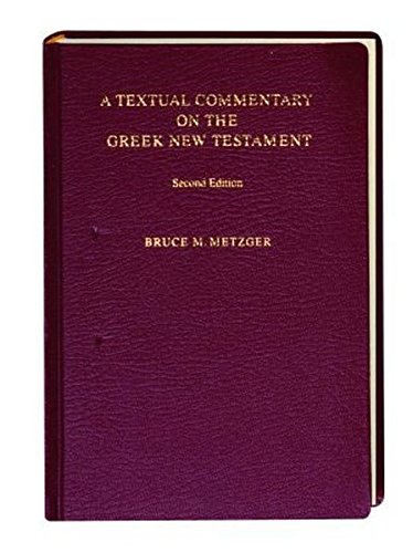 Book Cover A Textual Commentary on the Greek New Testament