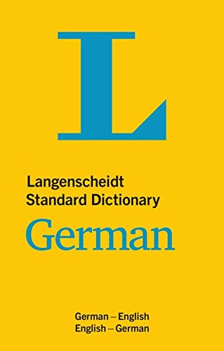 Book Cover Langenscheidt Standard Dictionary German: German - English / English - German. 130,000 references