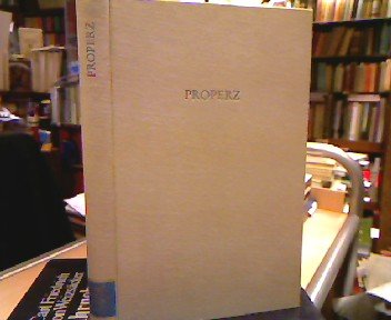 Properz (Wege der Forschung ; Bd. 237) (German Edition)