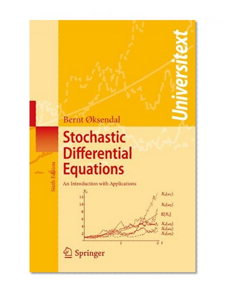 Book Cover Stochastic Differential Equations: An Introduction with Applications (Universitext)
