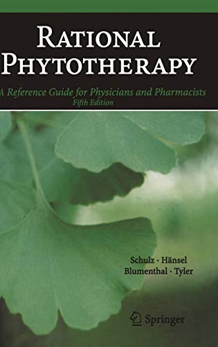 Book Cover Rational Phytotherapy: A Reference Guide for Physicians and Pharmacists