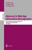 Advances in Web-Age Information Management: 4th International Conference, WAIM 2003, Chengdu, China, August 17-19, 2003, Proceedings (Lecture Notes in Computer Science)