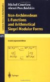 Non-Archimedean L-Functions and Arithmetical Siegel Modular Forms (Lecture Notes in Mathematics)