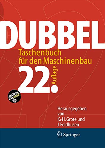 Dubbel: Taschenbuch fÃ¼r den Maschinenbau (German Edition)