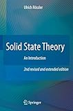 Solid State Theory: An Introduction