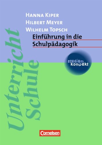 EinfÃ¼hrung in die SchulpÃ¤dagogik.