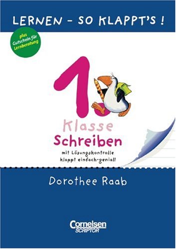 Lernen, So klappt's!, neue Rechtschreibung, Schreiben