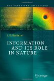 Information and Its Role in Nature (The Frontiers Collection)