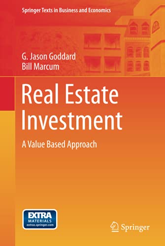 Book Cover Real Estate Investment (Springer Texts in Business and Economics)
