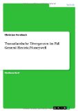 Transatlantische Divergenzen Im Fall General Electric/Honeywell (German Edition)
