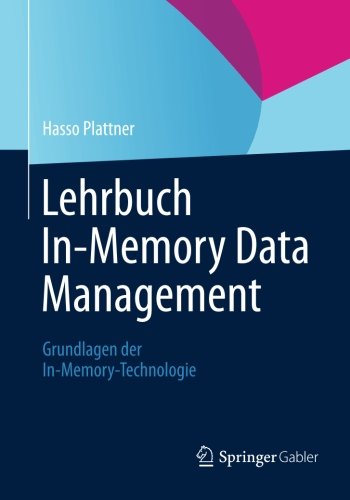 Book Cover Lehrbuch In-Memory Data Management: Grundlagen der In-Memory-Technologie (German Edition)