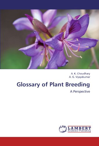 Glossary of Plant Breeding: A Perspective