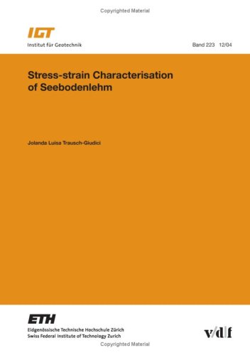 Stress-strain Characterisation of Seebodenlehm