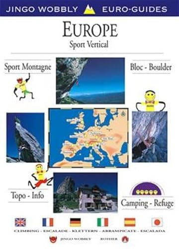 Europe - Sport Vertical. Jingo Wobbly Euro- Guides. Kletteratlas Europa.