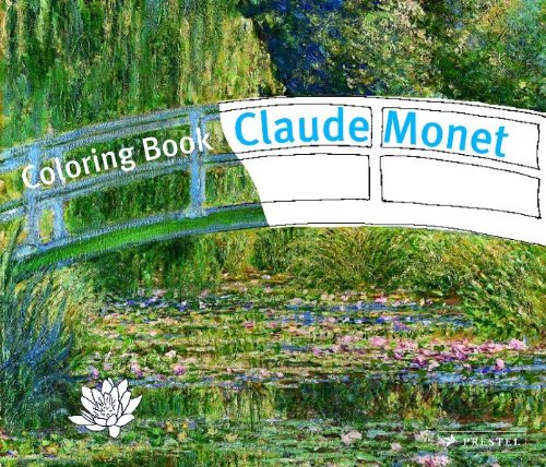 Book Cover Coloring Book Monet (Prestel Coloring Books)