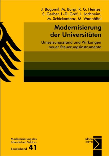 Modernisierung der UniversitÃ¤ten