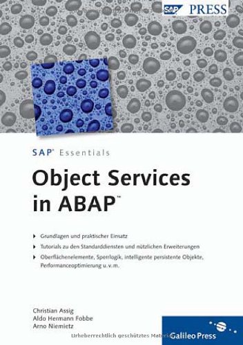Object Services in ABAP