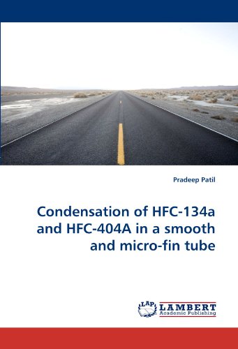 Condensation of HFC-134a and HFC-404A in a smooth and micro-fin tube
