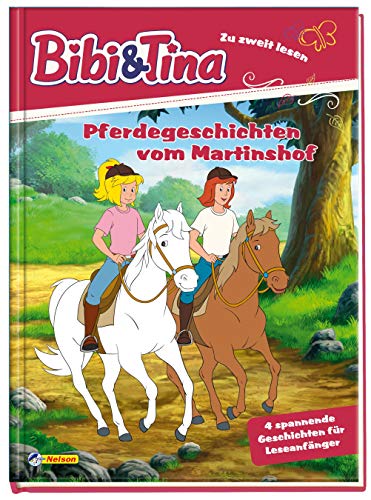 Book Cover Bibi und Tina: Pferdegeschichten vom Martinshof: Zu zweit lesen