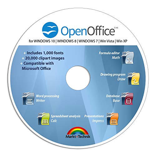 Book Cover Office Suite Special Edition for Windows 10-8-7-Vista-XP | PC Software and 1.000 New Fonts | Alternative to Microsoft Office | Compatible with Word, Excel and PowerPoint