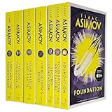 Isaac Asimov The Foundation Series 7 Books Collection Set (Foundation,Foundation and Earth, Prelude to Foundation & Forward the Foundation,Foundation and Empire, Second Foundation, Foundation's Edge)