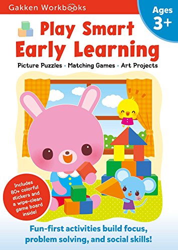 Book Cover Play Smart Early Learning 3+: For Ages 3+ (Gakken Workbooks)