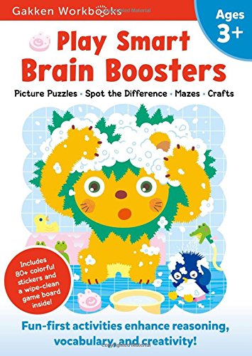 Book Cover Play Smart Brain Boosters 3+: For Ages 3+ (Gakken Workbooks)