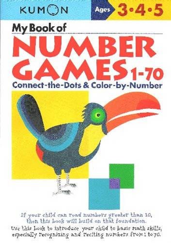 Book Cover My Book Of Number Games 1-70 (Kumon Workbooks)