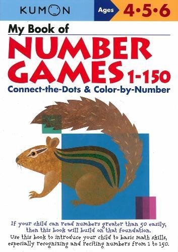 Book Cover My Book of Number Games, 1-150 (Kumon Workbooks)