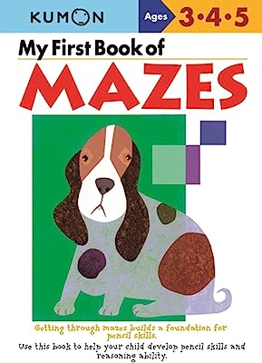 My First Book Of Mazes Ages 3-5 (Kumon Workbooks)