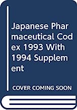 Japanese Pharmaceutical Codex 1993 With 1994 Supplement