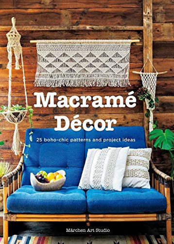 Book Cover Macrame Decor: 25 Boho-Chic Patterns and Project Ideas