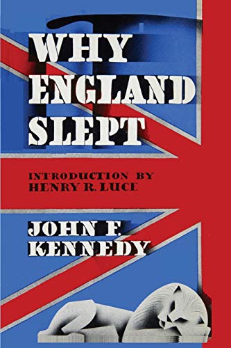 Book Cover Why England Slept by John F. Kennedy