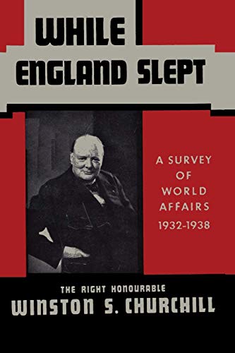 Book Cover While England Slept by Winston Churchill